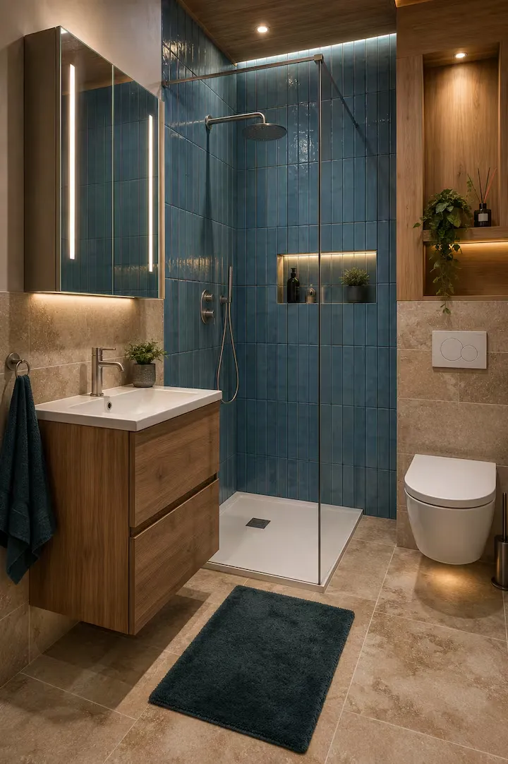 stunning new shower room