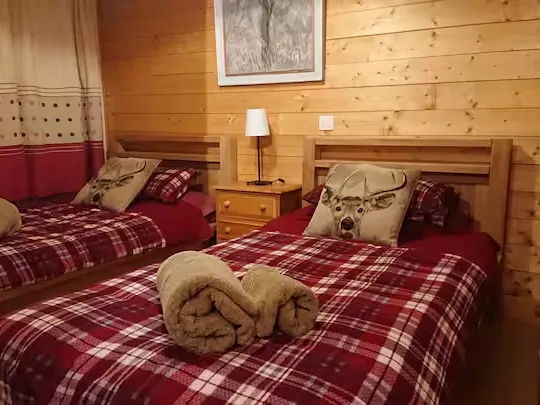 Twin room with en suit