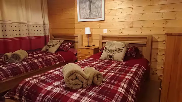 Twin room with en suit