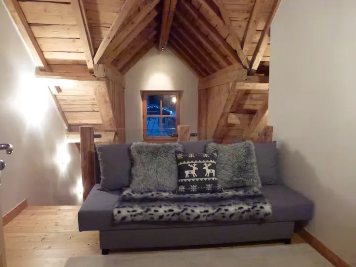 Mezanine with double sofabed