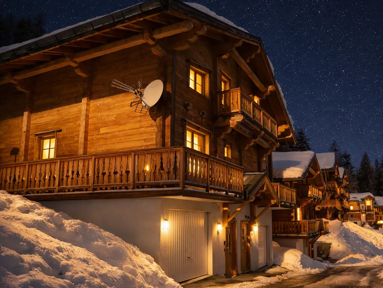 Beautiful Chalet set in a forest village